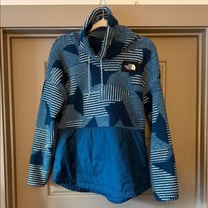 The North Face Blue Geometric Jacket